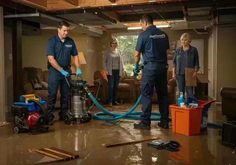 Basement Water Extraction and Removal Techniques process in Crocker, WA